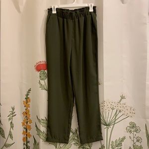 Green Dressy Pants